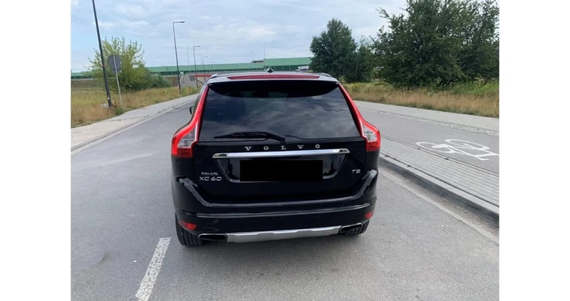 Volvo XC 60 cena 71900 przebieg: 206000, rok produkcji 2015 z Warszawa małe 596
